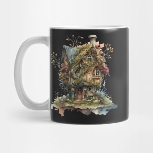 Goblincore house creepy cute house Mug